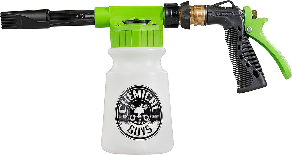 Chemical Guys ACC_326 - Pistola de lavado de espuma Torq Foam Blaster 6 - El último limpiador de espuma para lavado de autos que se conecta a cualquier manguera de jardín