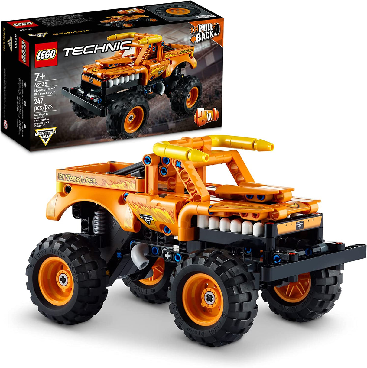 LEGO Technic Monster Jam El Toro Loco 42135  (247 piezas)