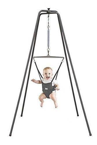 Jolly Jumper - El ejercitador original para bebés con súper soporte para bebés activos a los que les encanta saltar y divertirse - DIGVICE MX