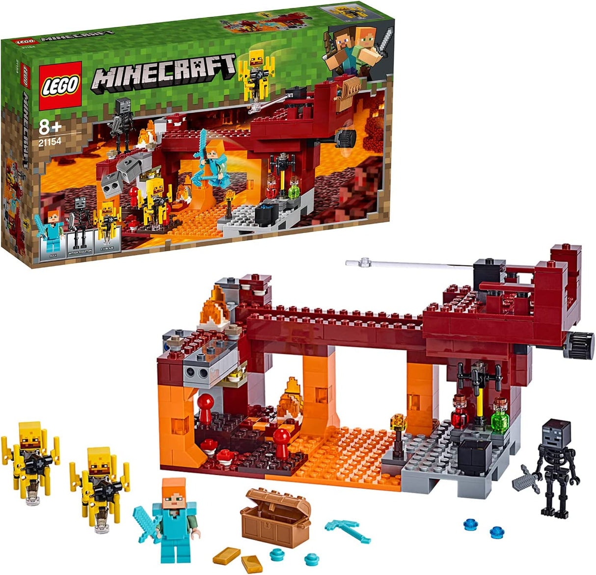 LEGO 21154 Minecraft The Blaze Bridge