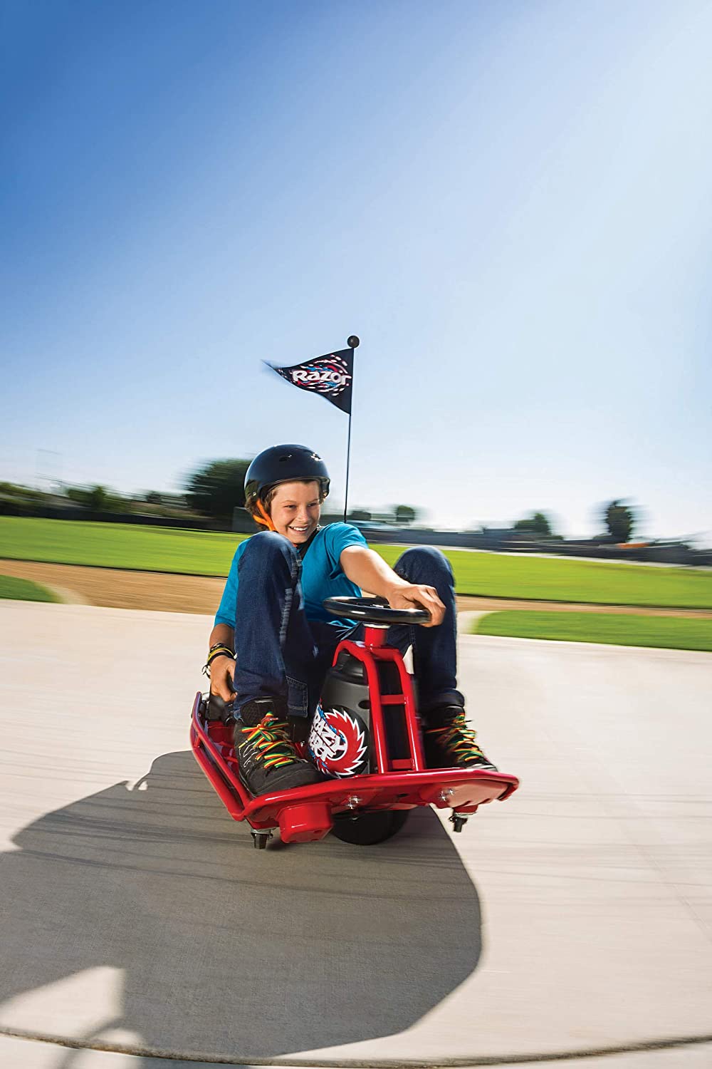 Razor Crazy Cart - Go Kart eléctrico a la deriva de 24 V 20143495