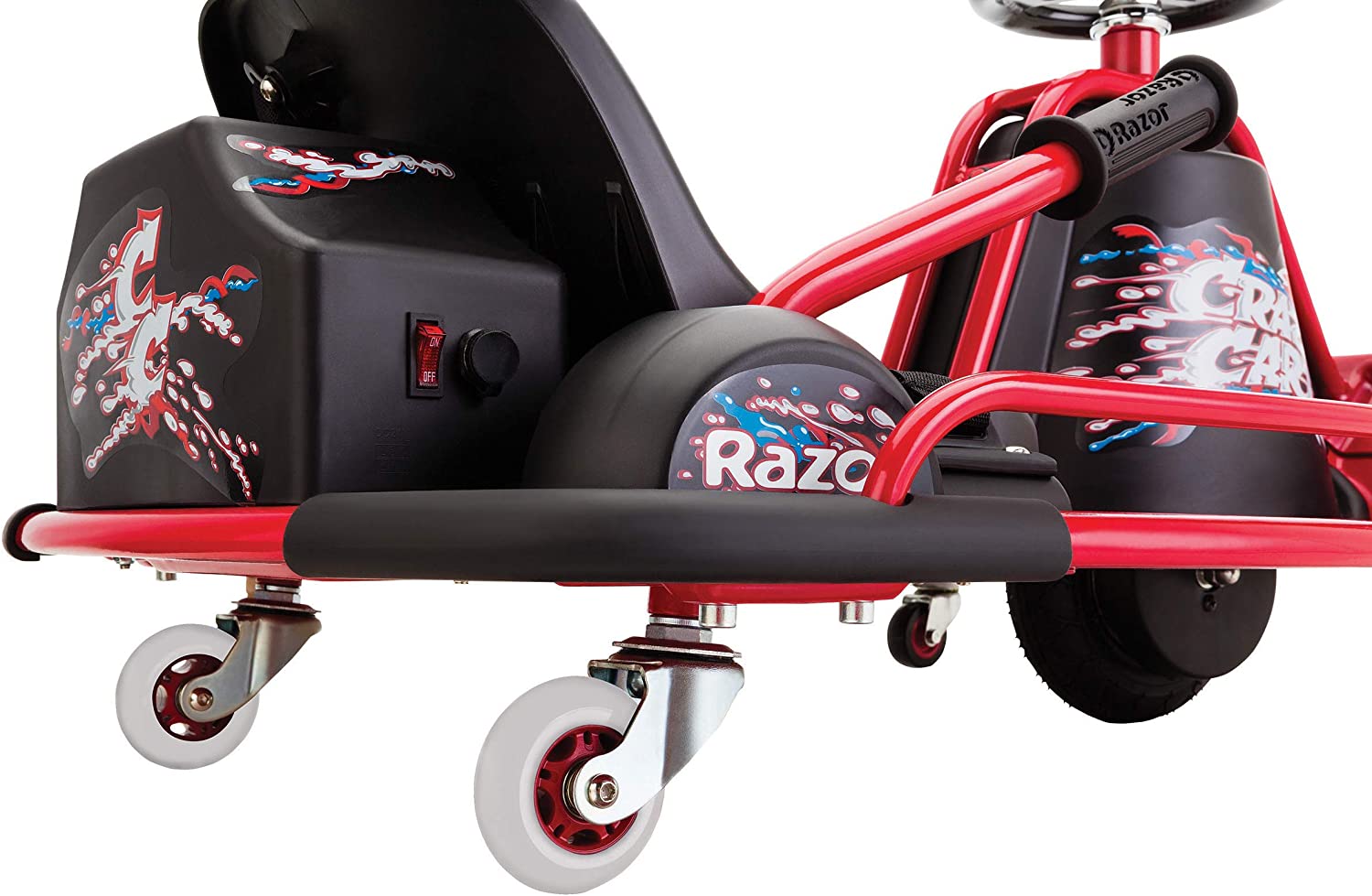 Razor Crazy Cart - Go Kart eléctrico a la deriva de 24 V 20143495 – Digvice