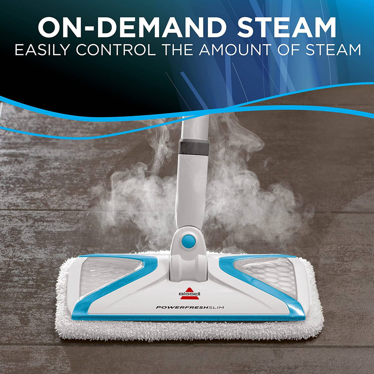 Trapeador de vapor delgado Powerfresh de BISSELL, 2075A