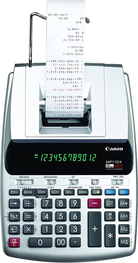 Calculadora de impresión Canon MP11DX-2 2198C001