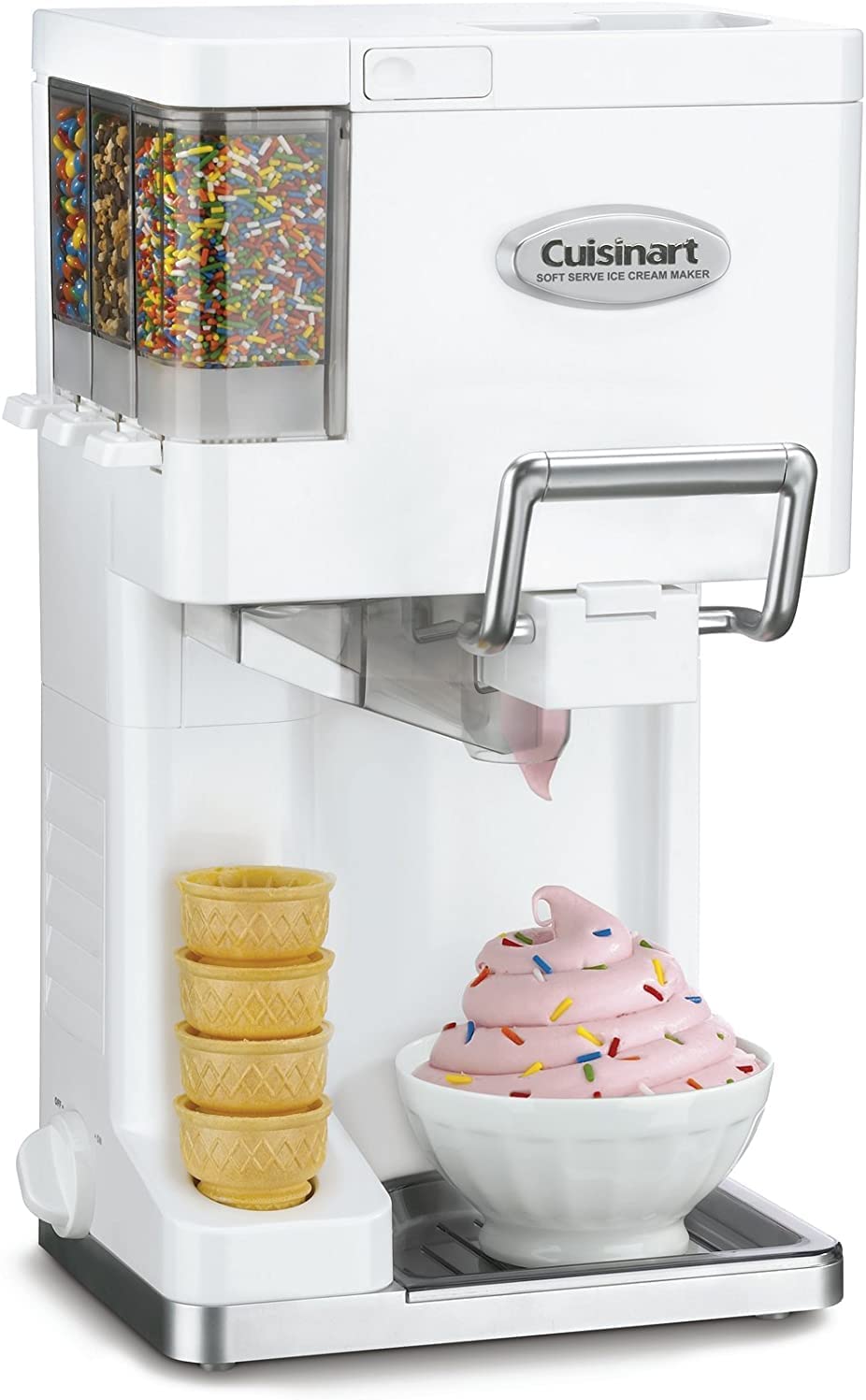 Cuisinart ICE-45P1 Mix 1.5 Cuartas Máquina para hacer helados de servicio suave