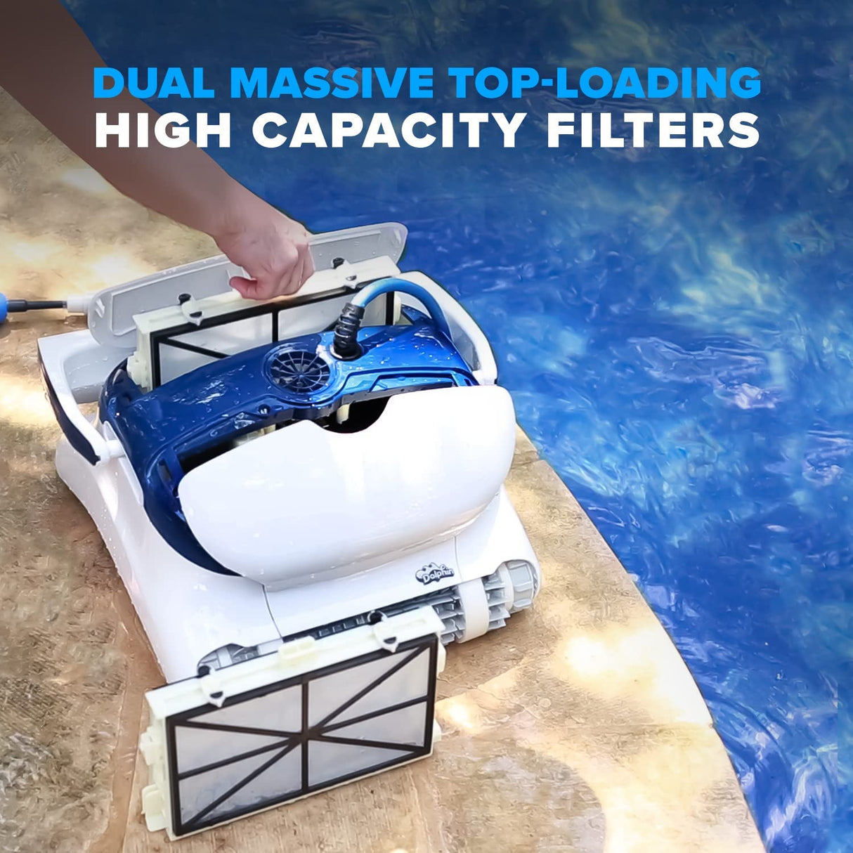 Limpiador de piscinas robótico Bluetooth Dolphin Sigma