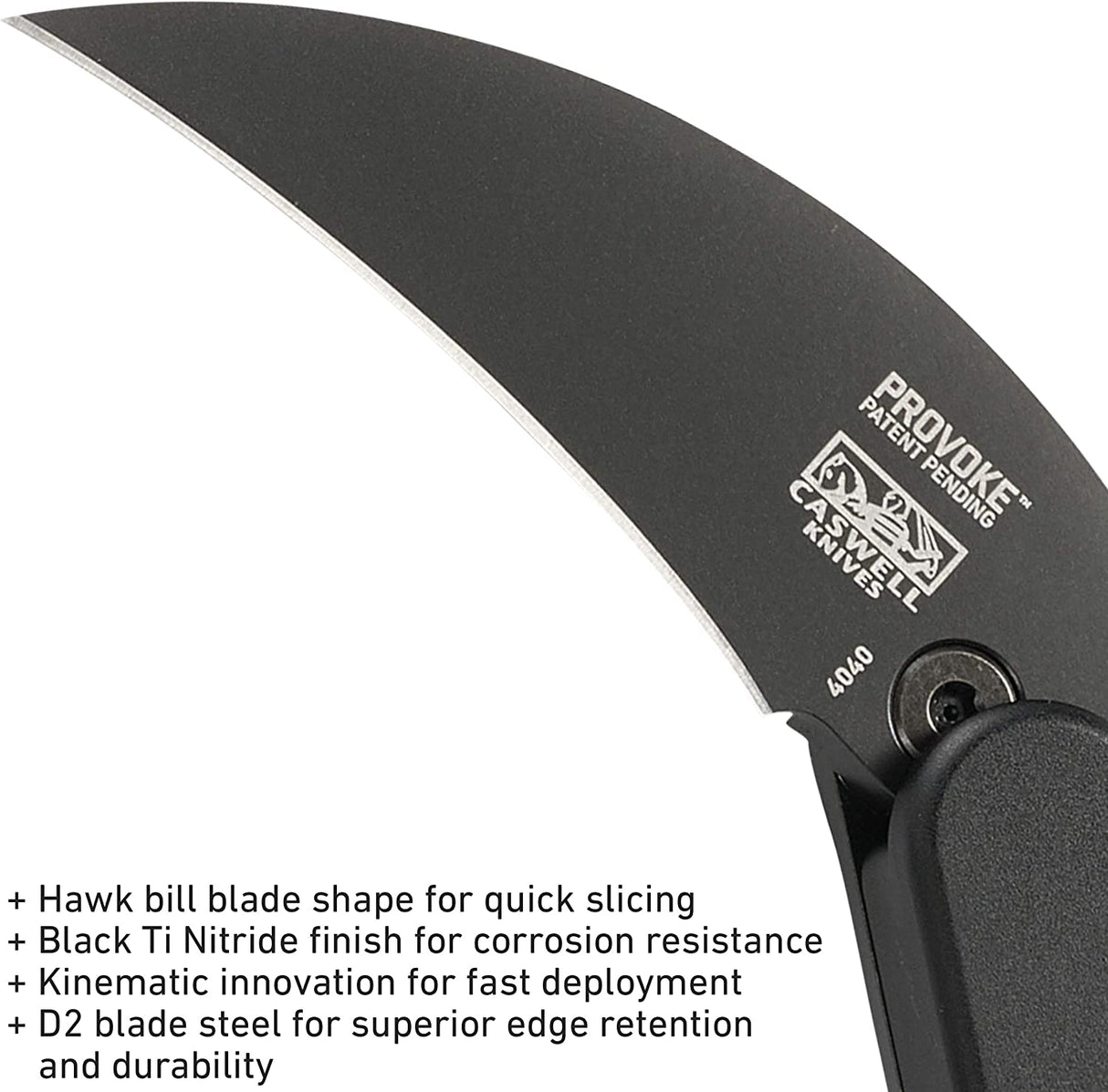 Navaja de bolsillo plegable Crkt Provoke Kinematic Edc 4040
