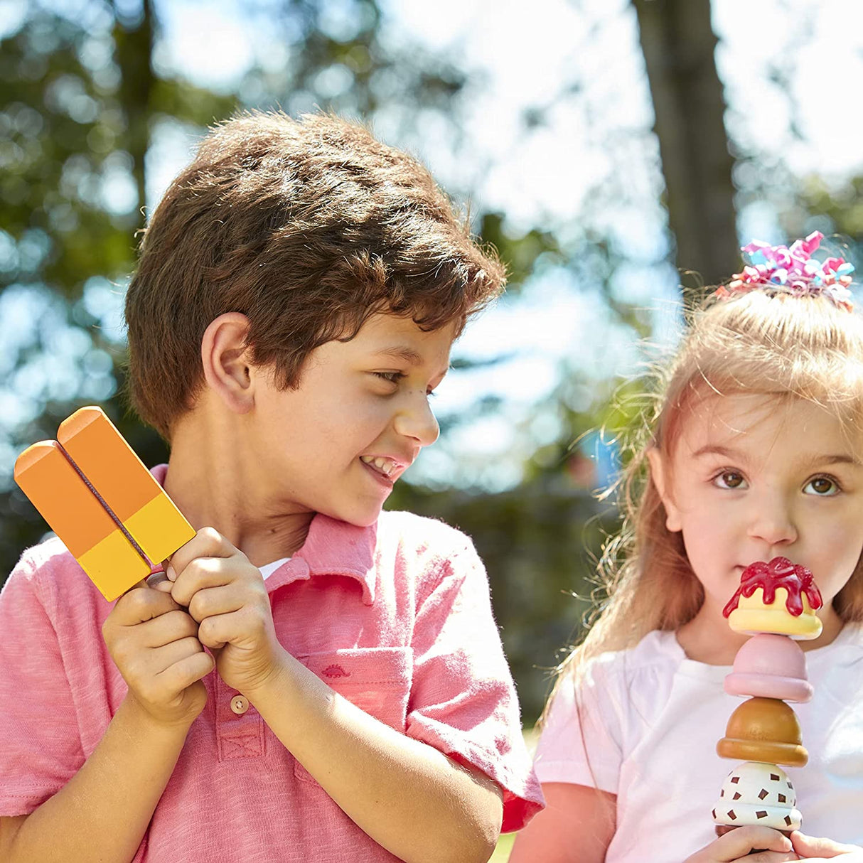 Melissa & Doug Juego de helados de madera Frozen Treats 9869
