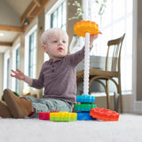 Fat Brain Toys Spinagain Kids Juguete apilable FA110-1