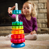 Fat Brain Toys Spinagain Kids Juguete apilable FA110-1