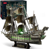 Cubicfun Rompecabezas 3d Barco Pirata Jigsaw Flying Dutchman