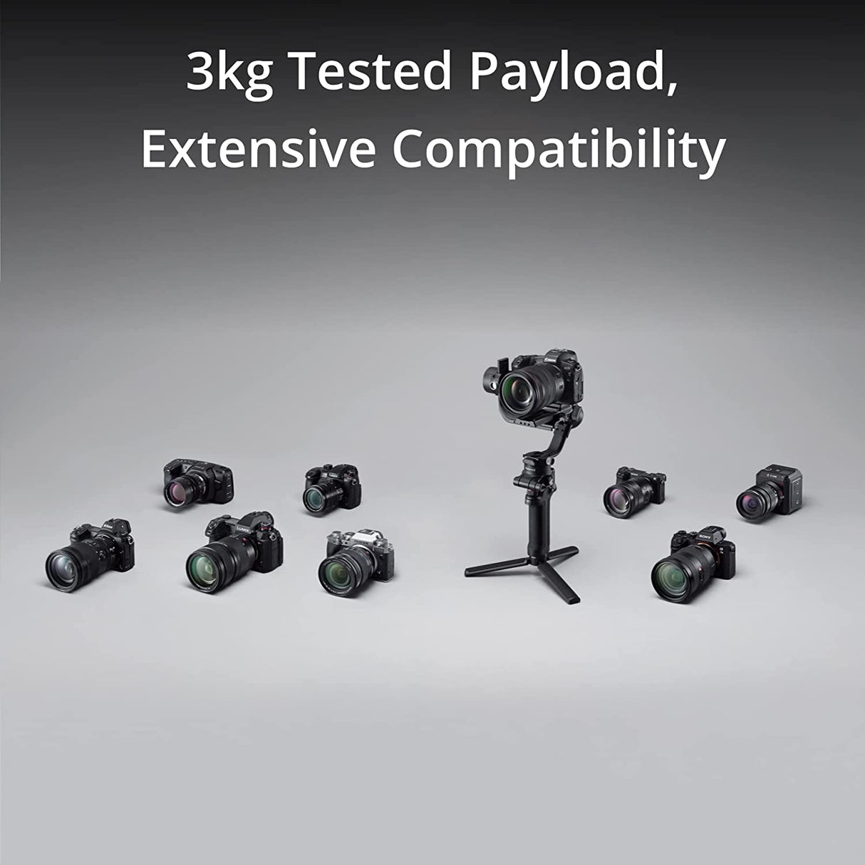 DJI RSC 2 - Estabilizador cardán de 3 ejes para DSLR y cámara sin espejo CP.RN.00000121.01