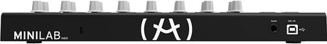 Arturia MiniLab MKII Negro Controlador MIDI invertido