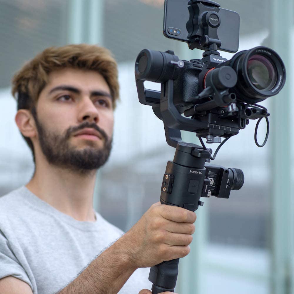 DJI Ronin-SC Pro Combo - Estabilizador de cámara cardán de 3 ejes de mano para cámaras sin espejo CP.RN.00000043.01