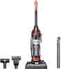 Eureka PowerSpeed Aspiradora vertical potente y liviana para alfombras y pisos duros, foco turbo con herramienta para mascotas, naranja - DIGVICE MX