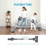 Aspiradora Oraimo Stick, aspiradora inalámbrica con autosoporte, aspiradora inalámbrica con batería desmontable de 35 minutos de funcionamiento, aspiradora liviana 4 en 1 con LED para piso de madera dura, alfombra, baldosas de mármol - DIGVICE MX
