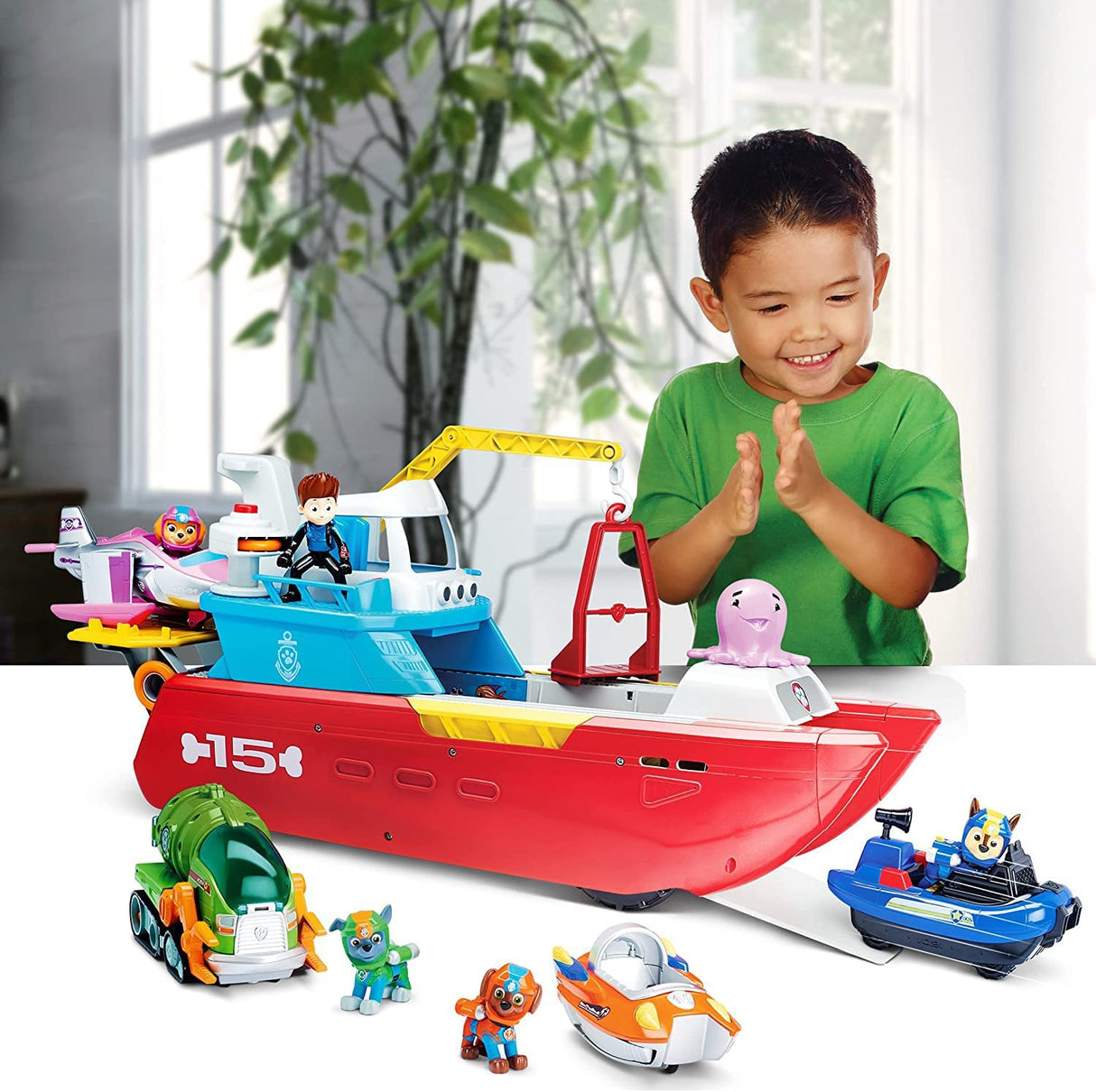 Paw Patrol Sea Patrol Sea Patroller Vehículo Transformador 6037845