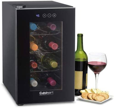 Cuisinart CWC-800CEN - Bodega de vino de reserva privada para 8 botellas, color negro - DIGVICE MX