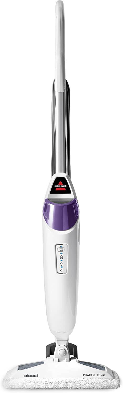 Trapeador a vapor Bissell, 19404, mascota morada Powerfresh
