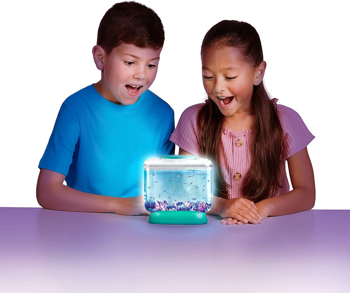 Little Live Aqua Dragons - Hábitat de aguas profundas - Escotilla de tanque con luz LED y crecimiento de mascotas acuáticas 26025