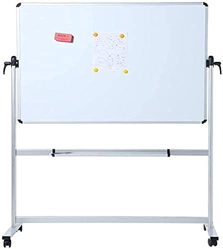 Pizarra blanca móvil magnética de doble cara Viz-pro Rm4836l