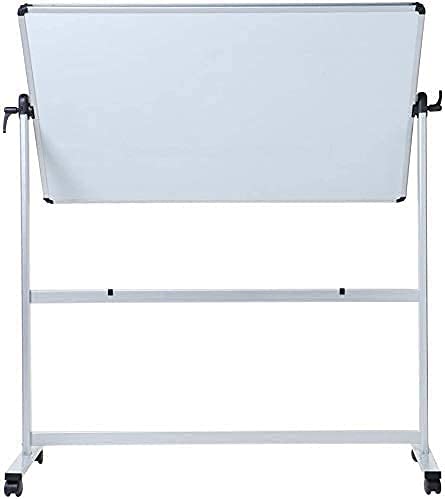 Pizarra blanca móvil magnética de doble cara Viz-pro Rm4836l