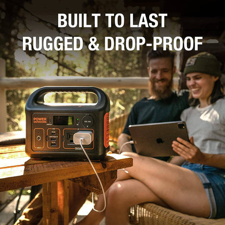 Jackery Portable Power Station Explorer 300, batería de litio de respaldo de 293 Wh, salida de CA de onda sinusoidal pura de 110 V/300 W, generador solar (panel solar no incluido) para exteriores, camping, viajes, caza, apagón - DIGVICE MX