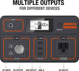 Jackery Portable Power Station Explorer 500, 518Wh Generador solar para exteriores Paquete de batería de litio móvil con salida de CA de 110 V/500 W (panel solar opcional) para viaje por carretera Camping, Aventura al aire libre - DIGVICE MX