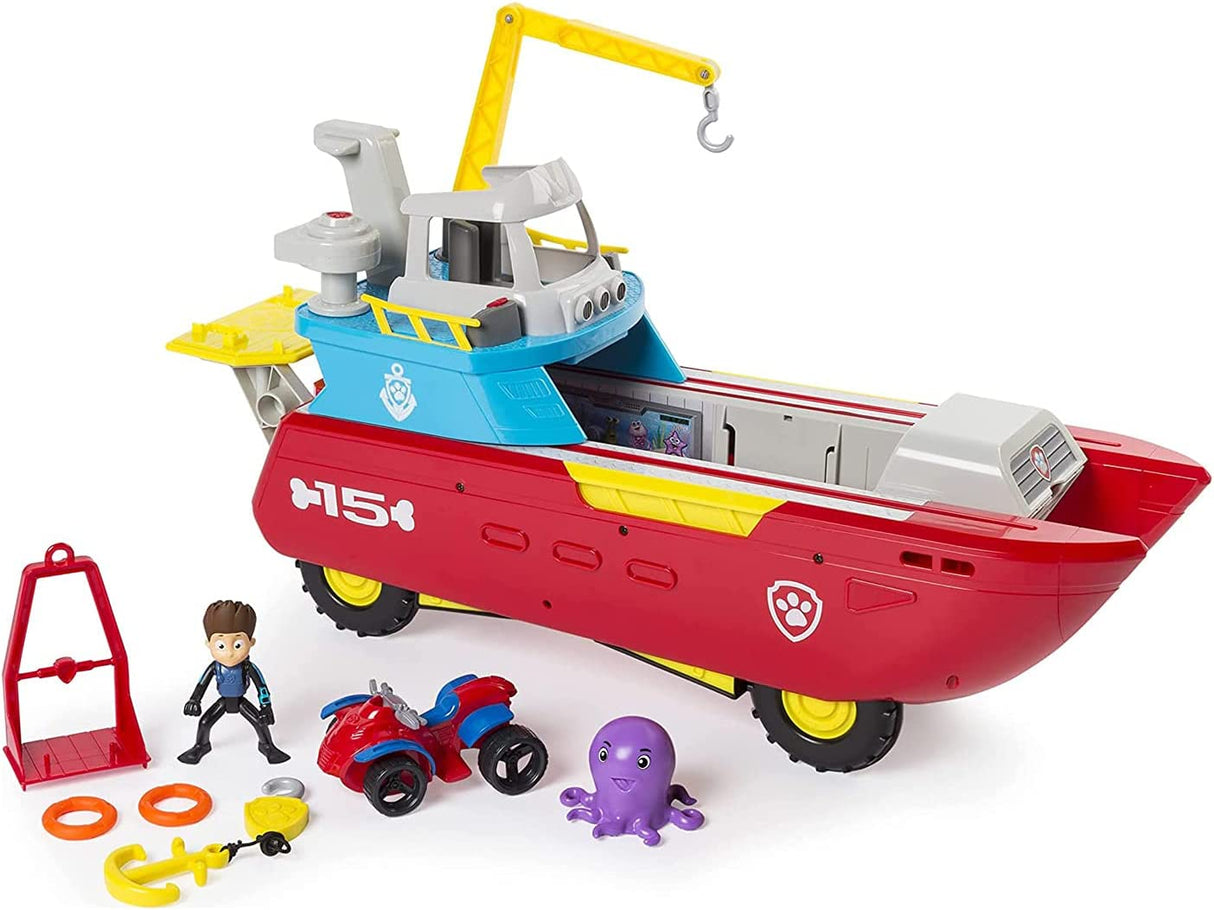 Paw Patrol Sea Patrol Sea Patroller Vehículo Transformador 6037845