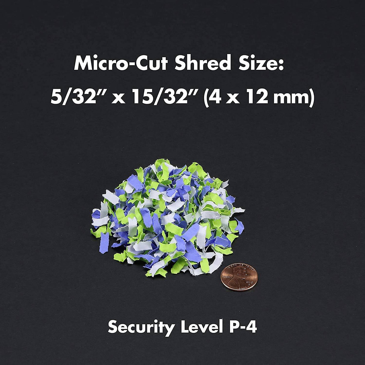 Trituradora Aurora AU1210MA de alta seguridad de grado profesional, papel microcortado de 12 hojas/CD y tarjeta de crédito/tiempo de funcionamiento continuo de 60 minutos