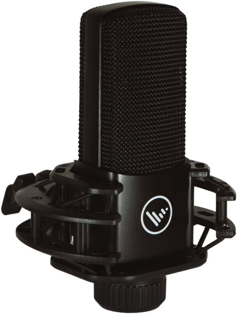 Vigilant Audio VA92 Micrófono de condensador cardioide - Micrófono de condensador multiusos para grabación, transmisión, podcasting - Soporte de choque incluido