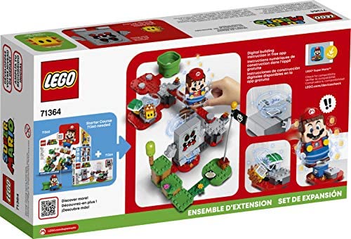 LEGO Super Mario Whomp's Lava Trouble Expansion Set 71364  (71360) (133 piezas)