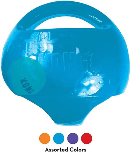 KONG - Jumbler Ball - Juguete interactivo para perros con pelota de tenis - DIGVICE MX