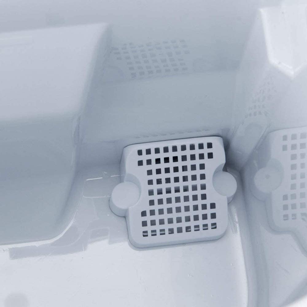Deco Rapid, máquina de hielo eléctrica automática portátil para encimera, 6 grandes colores, carga superior compacta, 26 libras. Por día - DIGVICE MX