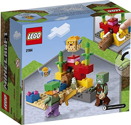 LEGO Minecraft The Coral Reef 21164  (92 piezas)