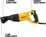 Sierra recíproca DEWALT, con cable, 12 amperios (DWE305) - DIGVICE MX