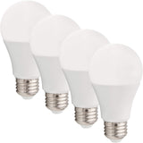 MAXXIMA - Bombilla inteligente WiFi, bombilla LED A19 Luvoni que cambia de color, compatible con Alexa y Google Home Assistant, Bluetooth/WiFi habilitado, controlado a través de la aplicación, paquete de 4 - DIGVICE MX