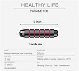 DEGOL - Cuerda para saltar con rodamientos de bolas, cable de cuerda para saltar de velocidad rápida y mangos de espuma viscoelástica de 6.0 in.