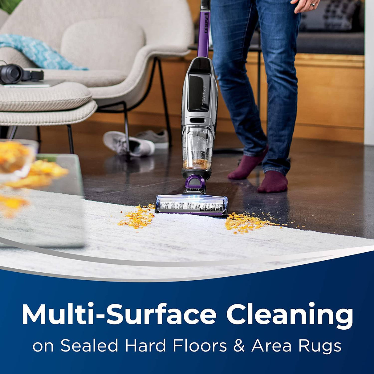 BISSELL CrossWave X7 inalámbrico Pet Pro Multi-Surface Wet Dry Aspiradora con conectividad WiFi, 3279