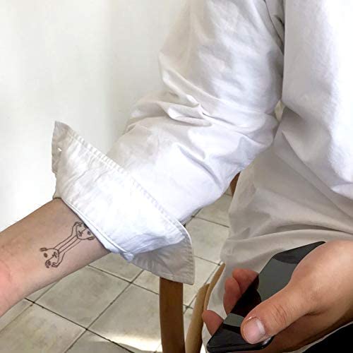 Prinker S para sus tatuajes temporales personalizados instantáneos con tinta negra cosmética premium - Compatible con dispositivos iOS y Android