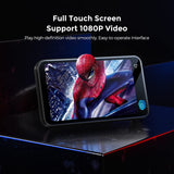 TIMMKOO Reproductor de MP3 con Bluetooth, pantalla táctil completa de 4.0" Reproductor de MP4 con altavoz Q3E