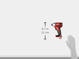 Milwaukee 2656-20 M18 18v 1/4 pulgadas de impacto hexagonal de iones de litio
