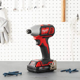 Milwaukee 2656-20 M18 18v 1/4 pulgadas de impacto hexagonal de iones de litio