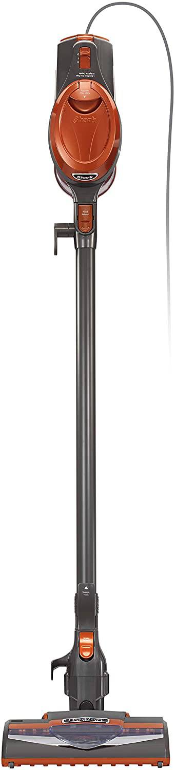 Shark HV302 Rocket Pet - Aspiradora con cable para mascotas, ligera con dirección giratoria para alfombras y suelos duros, con aspiradora de mano, incluye herramienta para hendiduras, multiherramienta para mascotas y plumero de precisión, naranja - DIGVICE MX