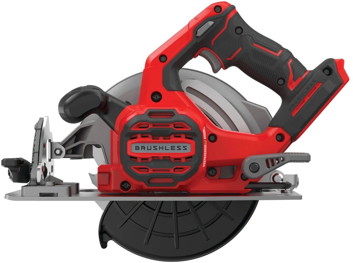 Sierra circular CRAFTSMAN V20, 7-1/4 pulgadas, inalámbrica (CMCS550B) - DIGVICE MX