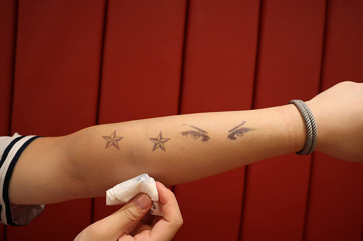 Prinker S Juego de recarga de tinta negra para tatuajes temporales