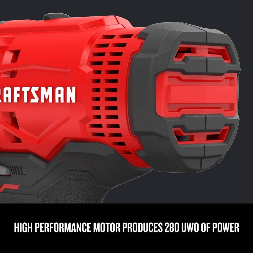 CRAFTSMAN V20 - Juego de taladro/destornillador inalámbrico (CMCD700C1) - DIGVICE MX