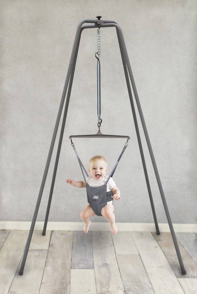 Jolly Jumper - El ejercitador original para bebés con súper soporte para bebés activos a los que les encanta saltar y divertirse - DIGVICE MX