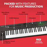 Nektar Impact LX61+ Keyboard Controller, MultiColored