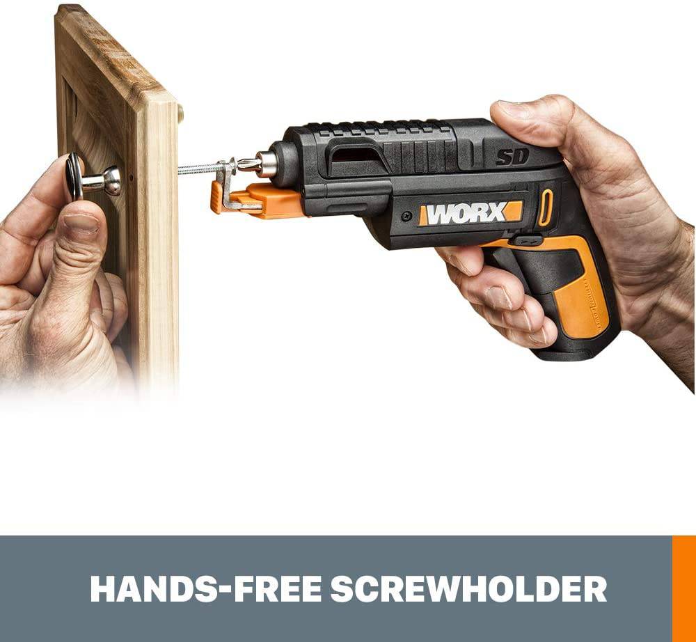 Destornillador eléctrico semiautomático WORX WX255L SD con portatornillos - DIGVICE MX